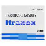 イトラノックス　Itranox、ジェネリックイトラコナゾール、イトラコナゾール100mg　箱